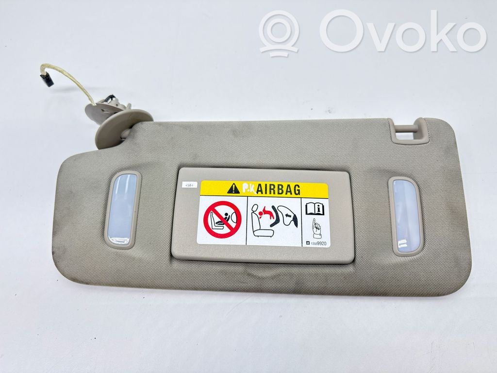 Opel Mokka X Sun visor 
