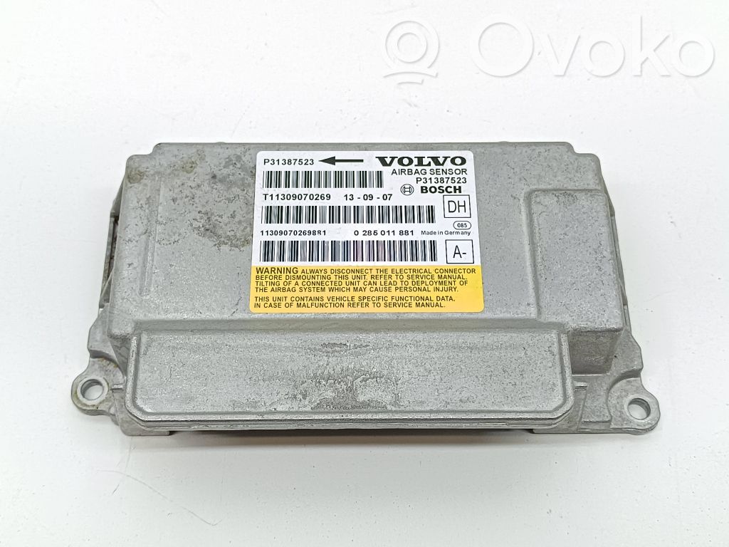 Volvo XC60 Airbag control unit/module 