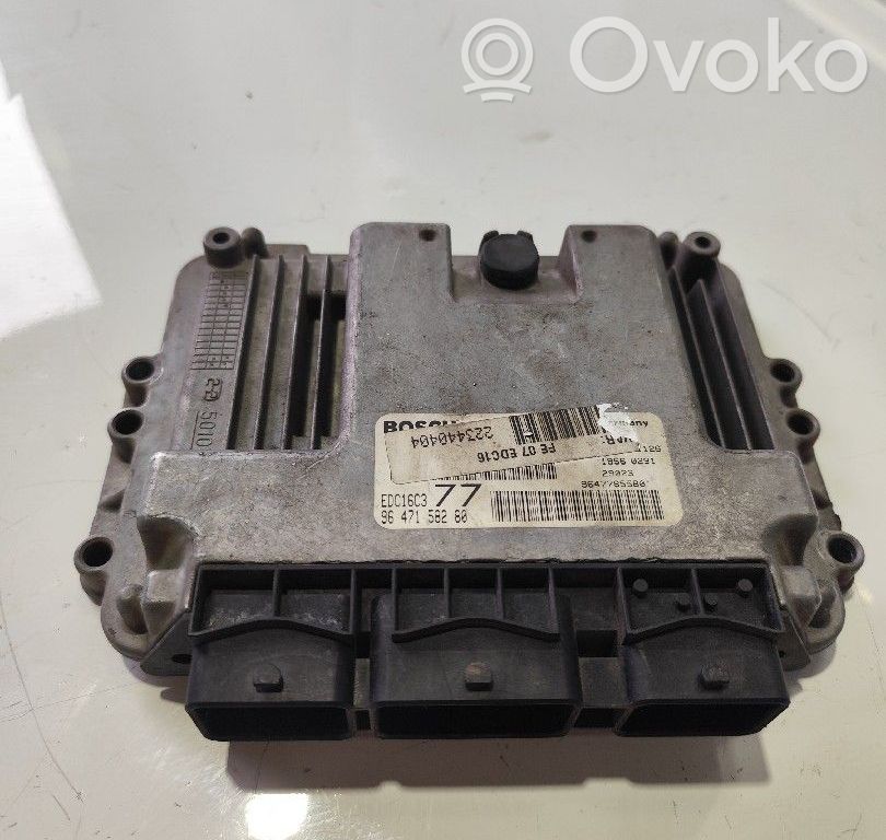 Citroen Xsara Engine control unit/module 
