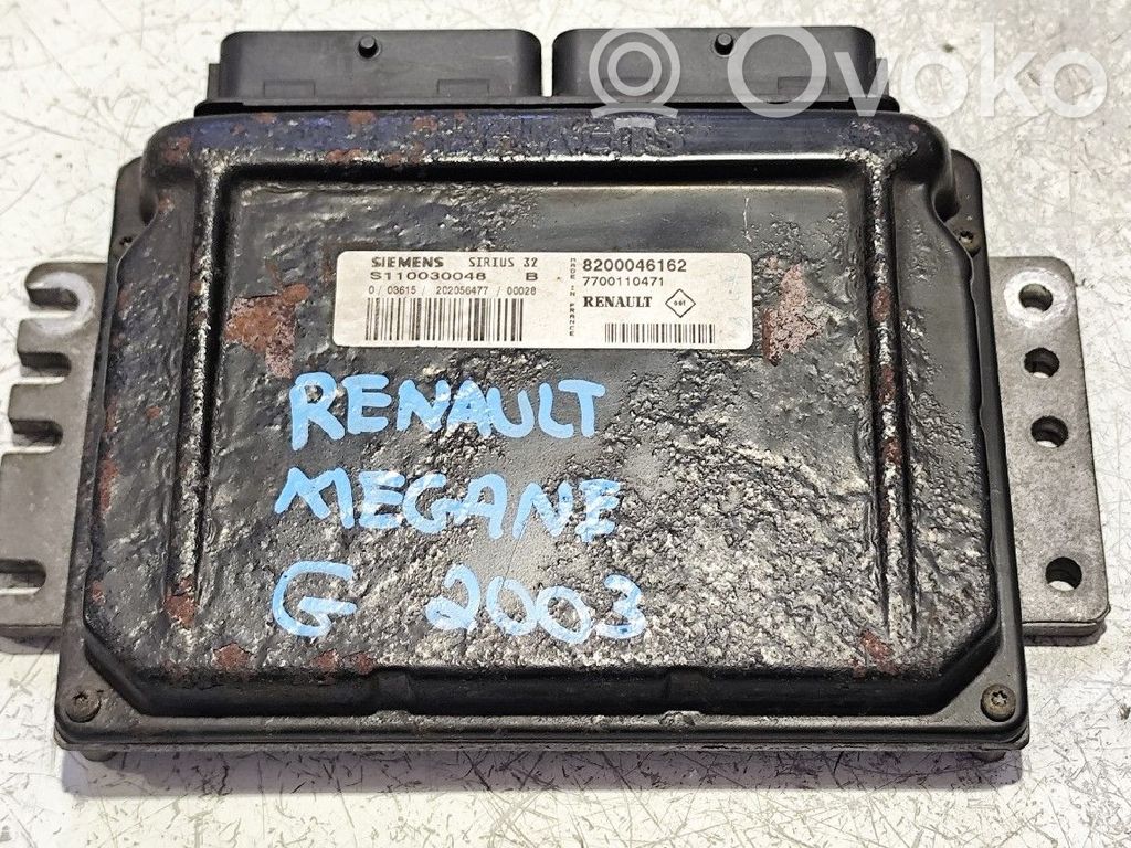 Engine control unit/module   820046162,7700110471,S110030048B