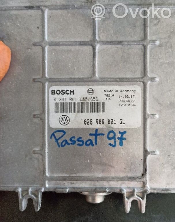 Engine control unit/module   028906021GL,0281001655,656,BOSCH