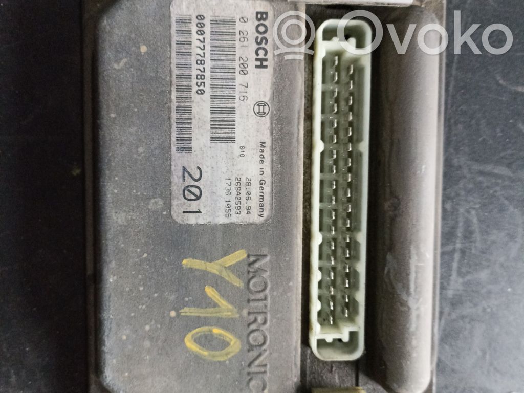 Lancia Y10 Engine control unit/module 