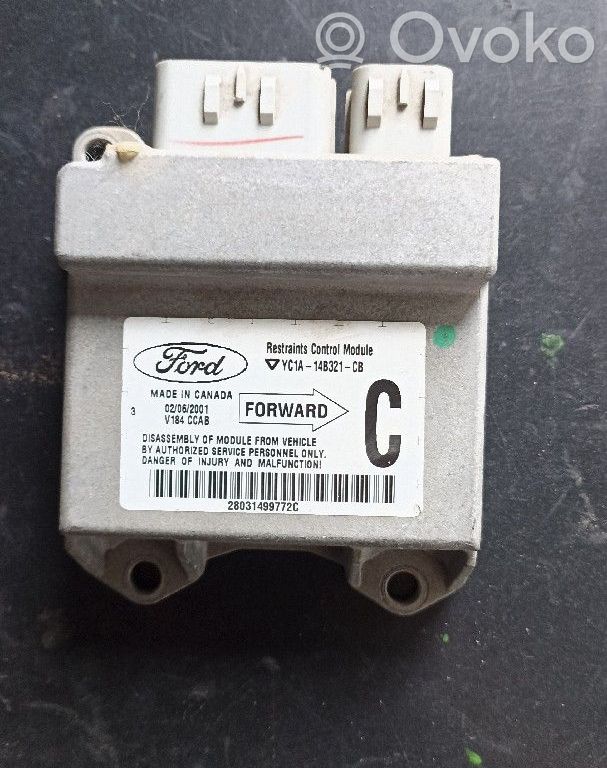 Airbag control unit/module   YC1A14B321CB
