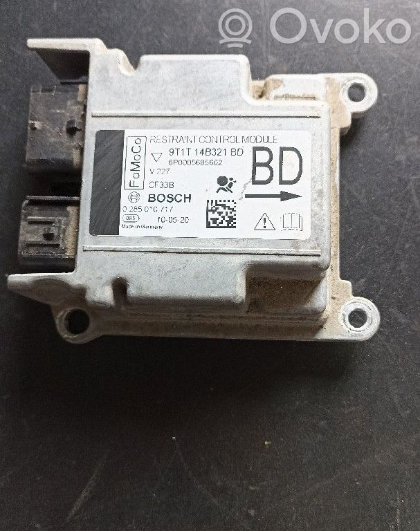 Module de contrôle airbag   9T1T14B321BD,0285010717,BOSCH