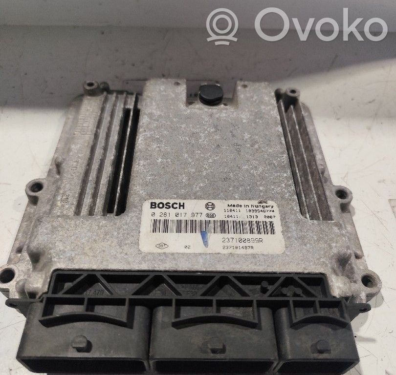 Engine control unit/module   0281017977,237100899R