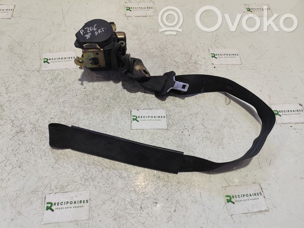 Peugeot 206 CC Cinturón delantero 