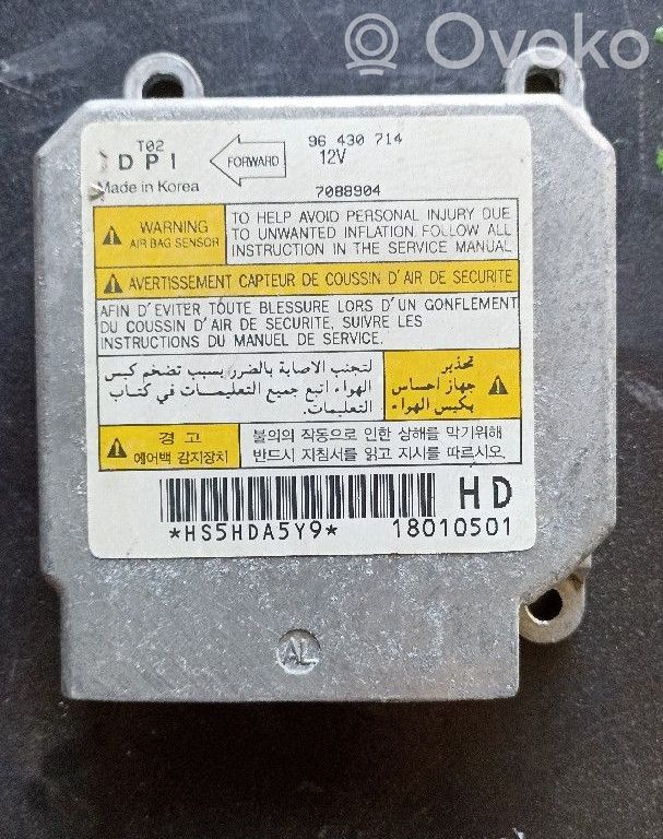 Chevrolet Aveo Dzinēja vadības bloks 