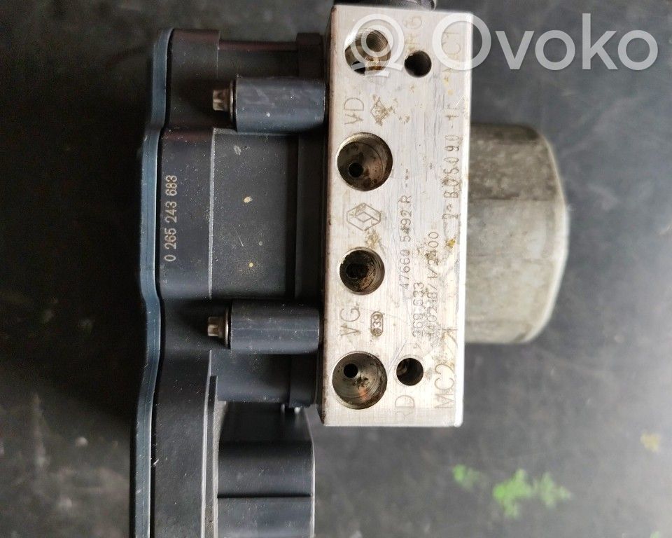 Блок ABS   476605492R,0265243683,0265956285