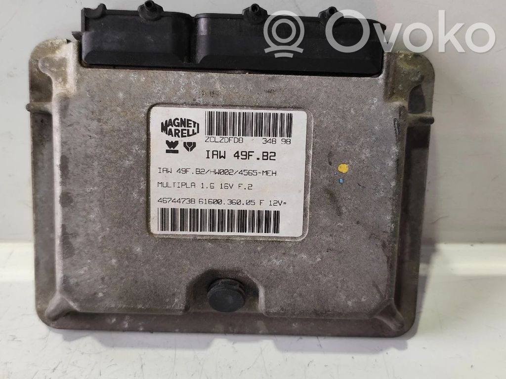 Fiat Multipla Sterownik / Moduł ECU 
