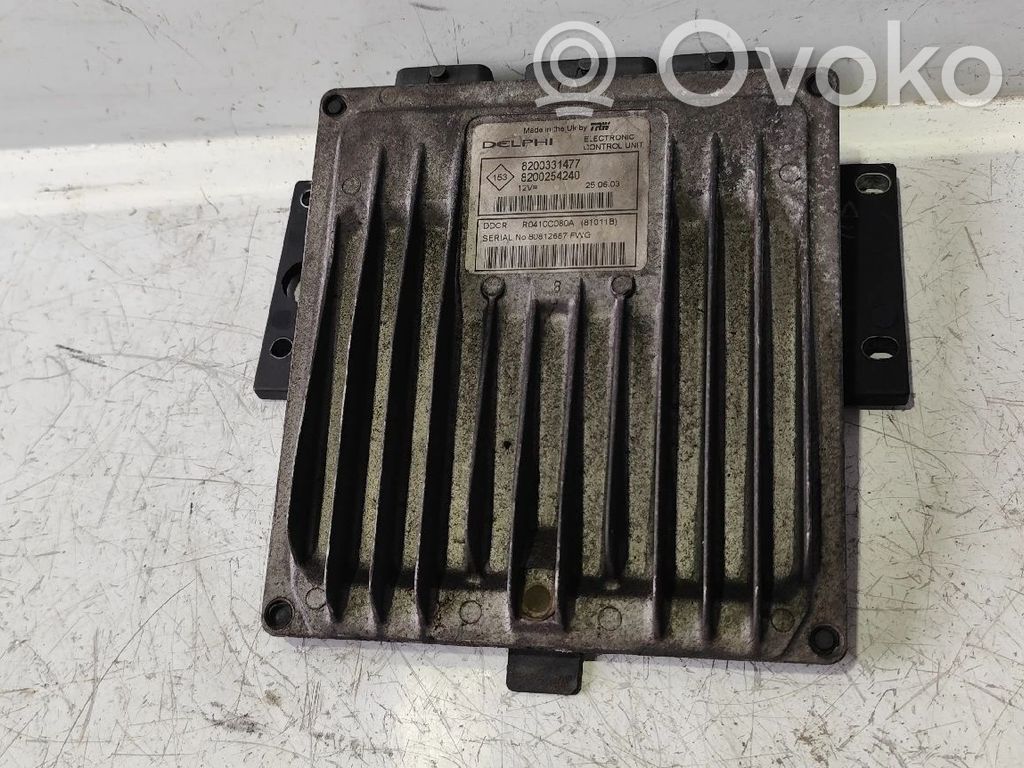 Renault Clio II Engine control unit/module 