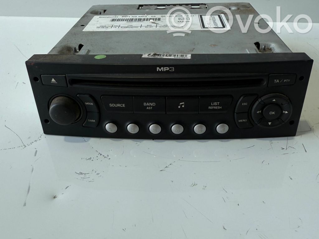 Panel / Radioodtwarzacz CD/DVD/GPS   9666393877,966639387701,96663938ZD