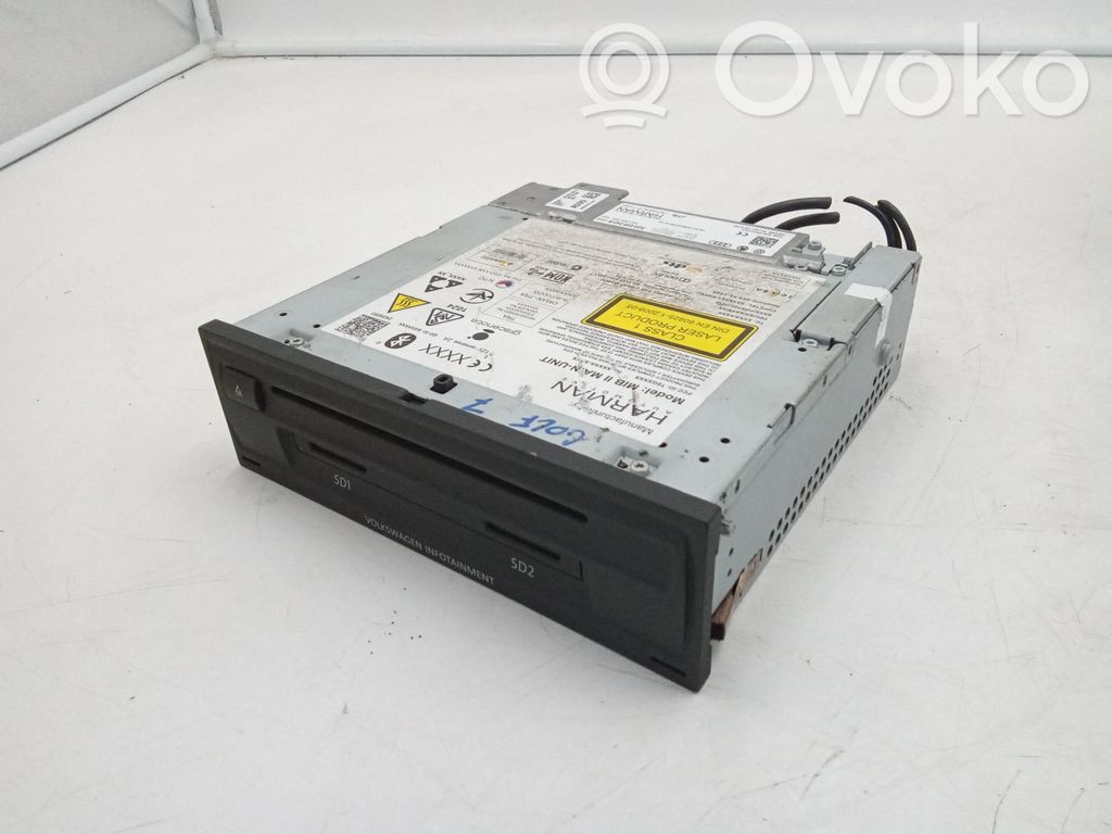 Volkswagen Golf VII Panel / Radioodtwarzacz CD/DVD/GPS 