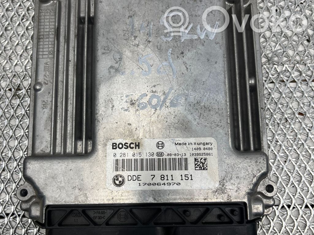 BMW 5 E60 E61 Variklio valdymo blokas 