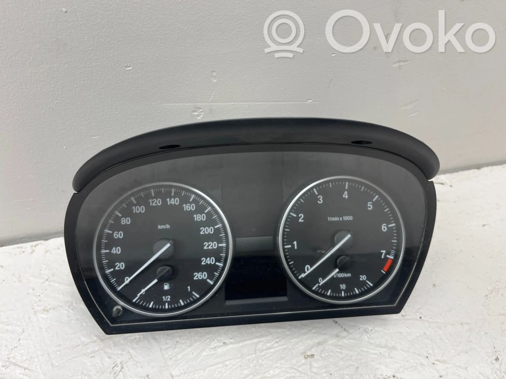 BMW 3 E90 E91 Speedometer (instrument cluster) 