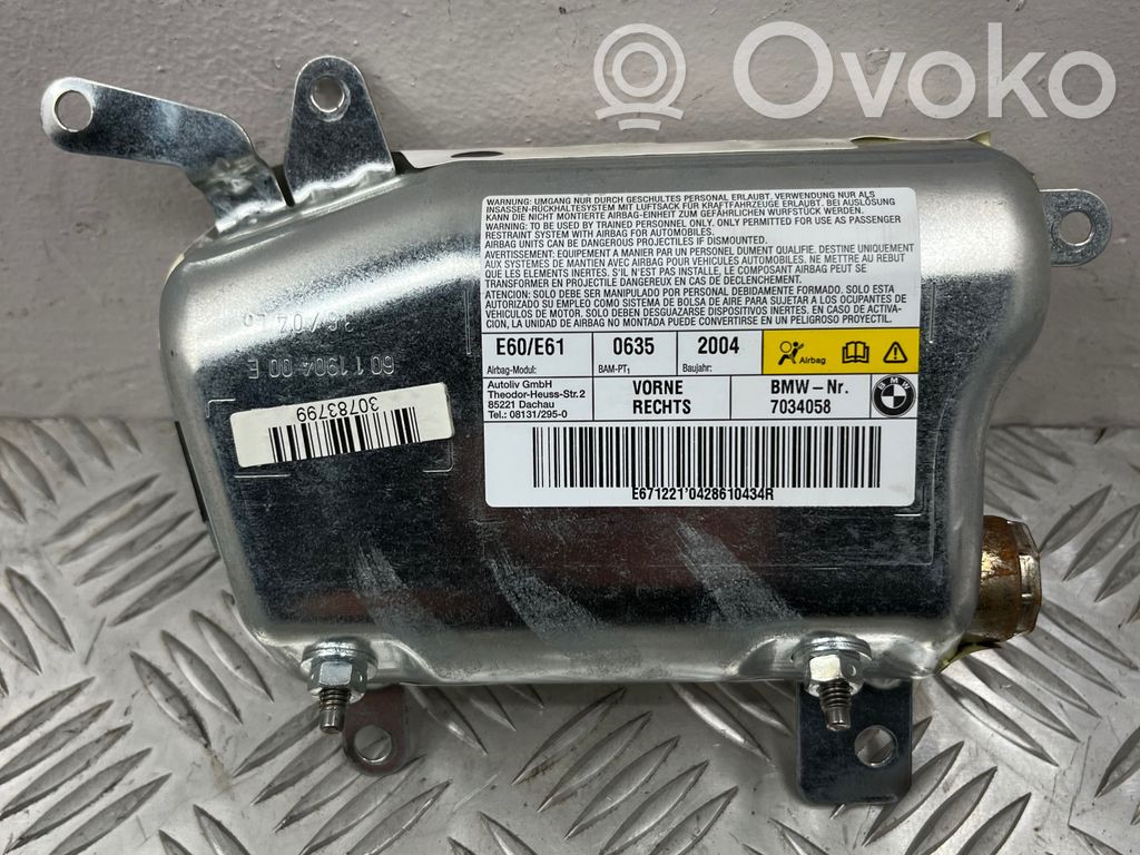 BMW 5 E60 E61 Front door airbag 
