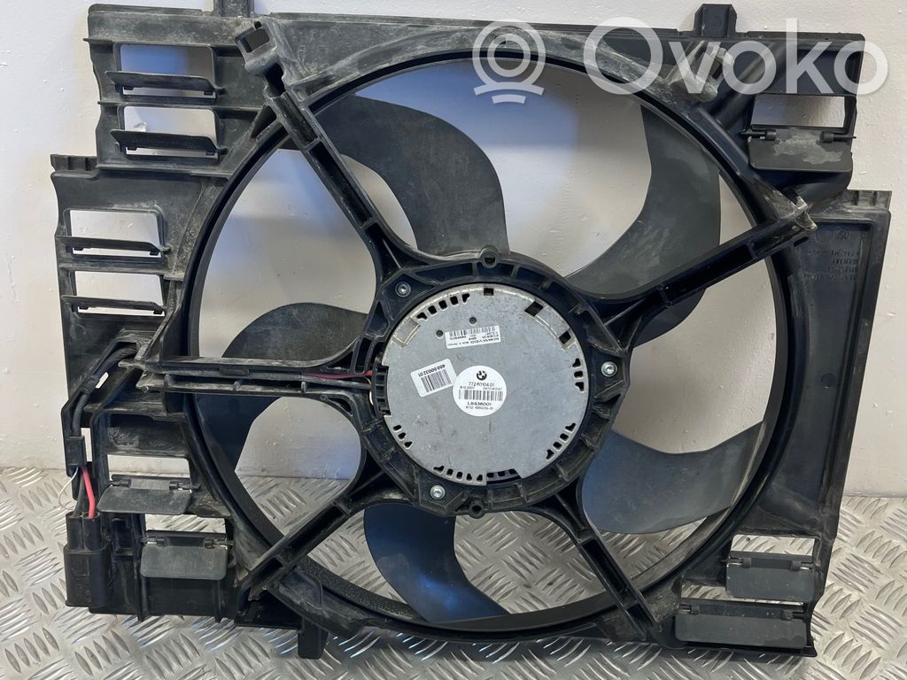 BMW 5 E60 E61 Elektrisks radiatoru ventilators 