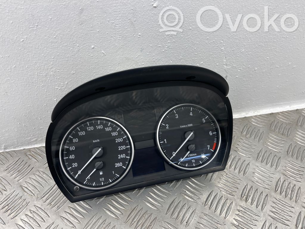 BMW 3 E90 E91 Speedometer (instrument cluster) 