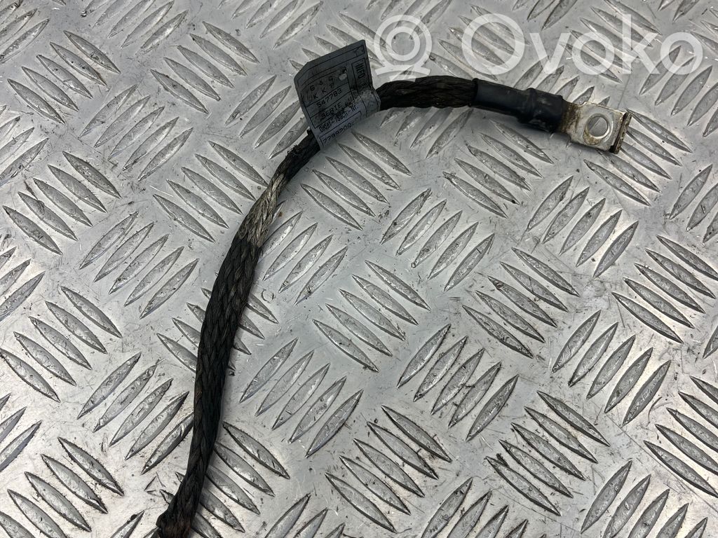 BMW 5 E60 E61 Negative earth cable (battery) 