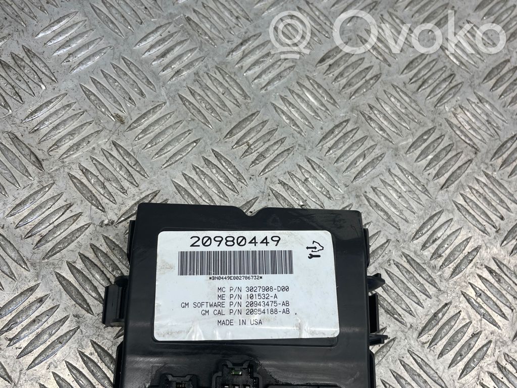 Opel Insignia A Other control units/modules 