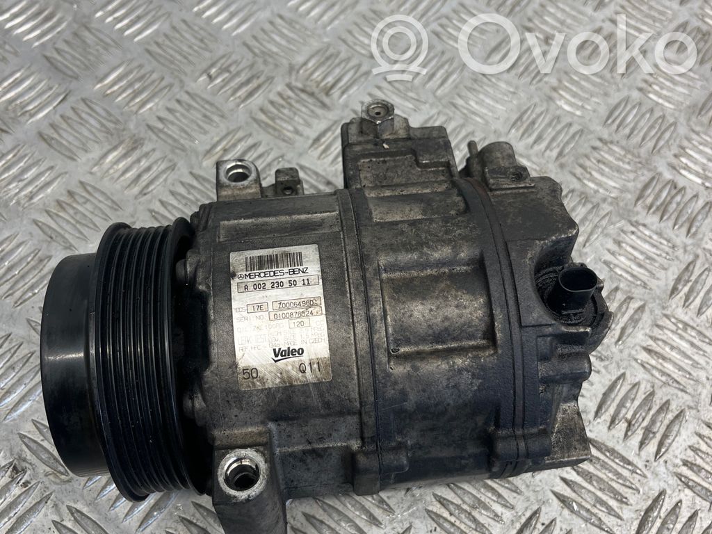 Mercedes-Benz C W204 Compresor (pompă) aer condiționat (A/C) 