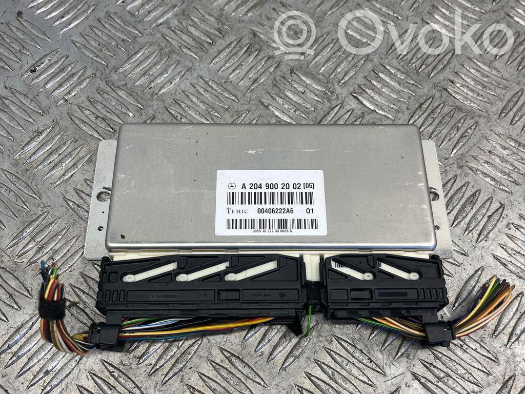 Mercedes-Benz C W204 Module de commande suspension 