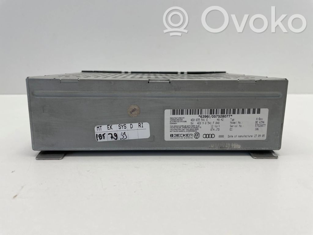 Audi A8 S8 D3 4E Radio / CD-Player / DVD-Player / Navigation 