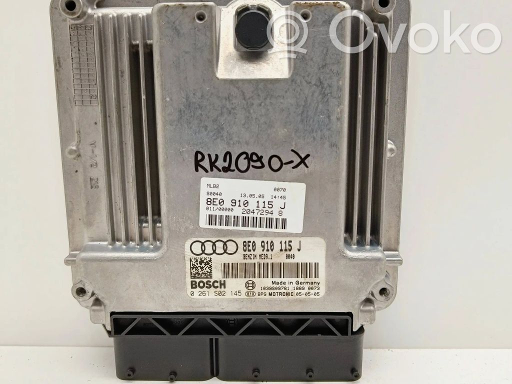 Audi A4 S4 B7 8E 8H Engine control unit/module 