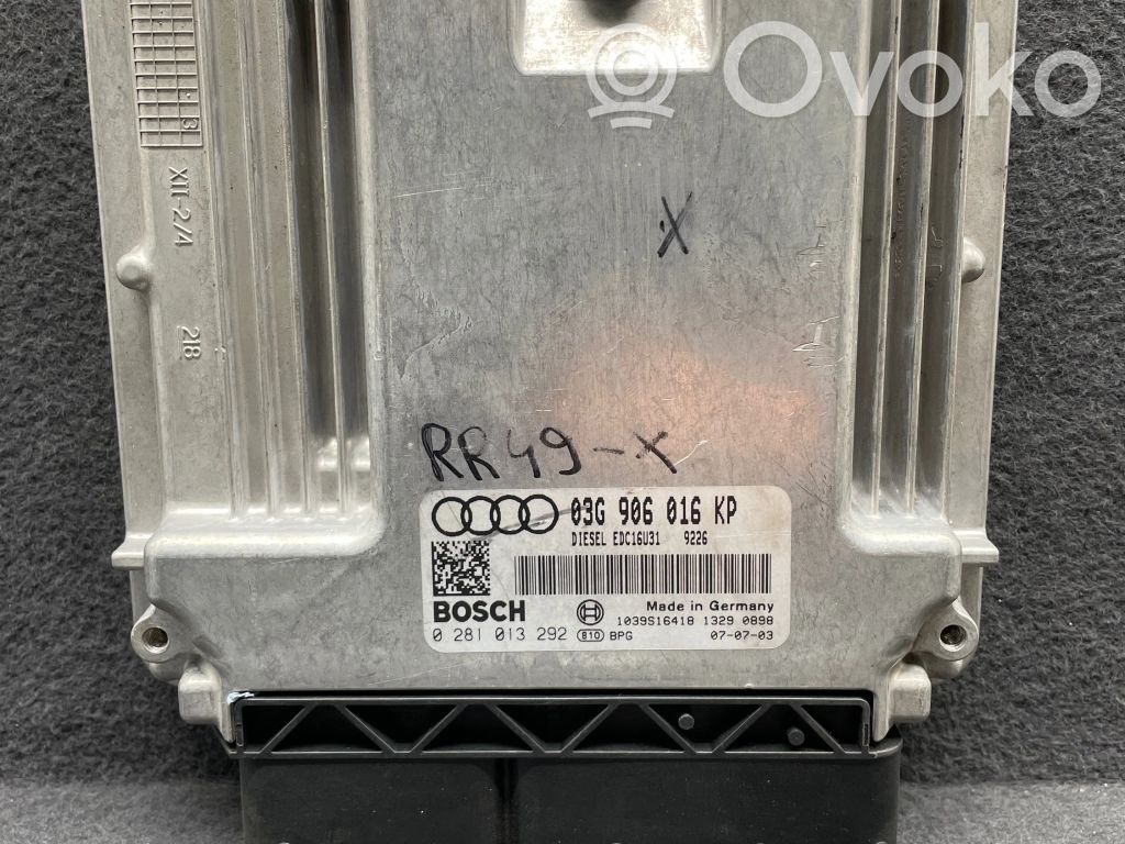 Audi A4 S4 B7 8E 8H Engine control unit/module ECU 