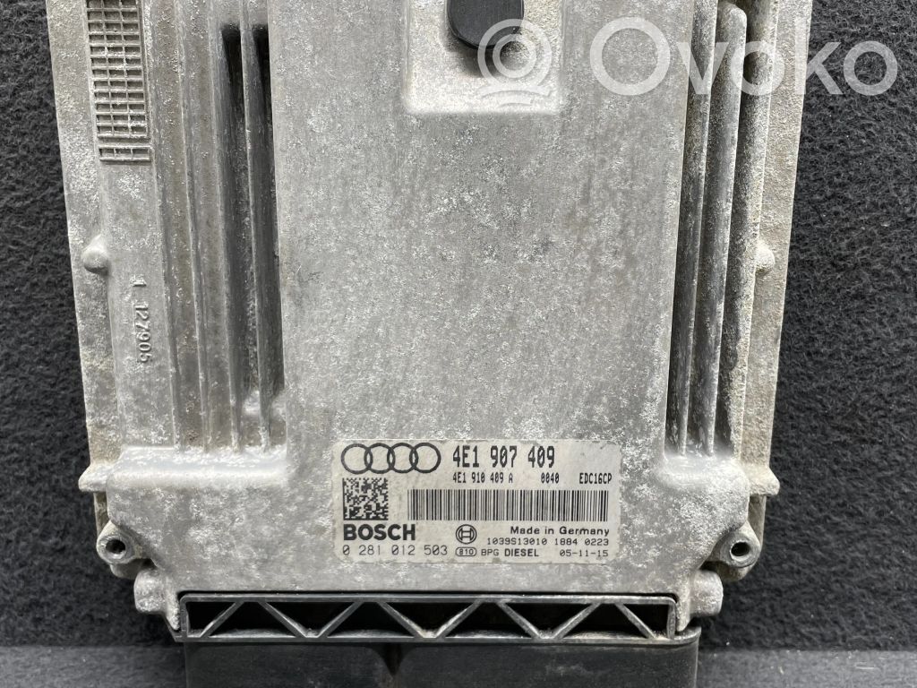 Audi A8 S8 D3 4E Engine control unit/module 