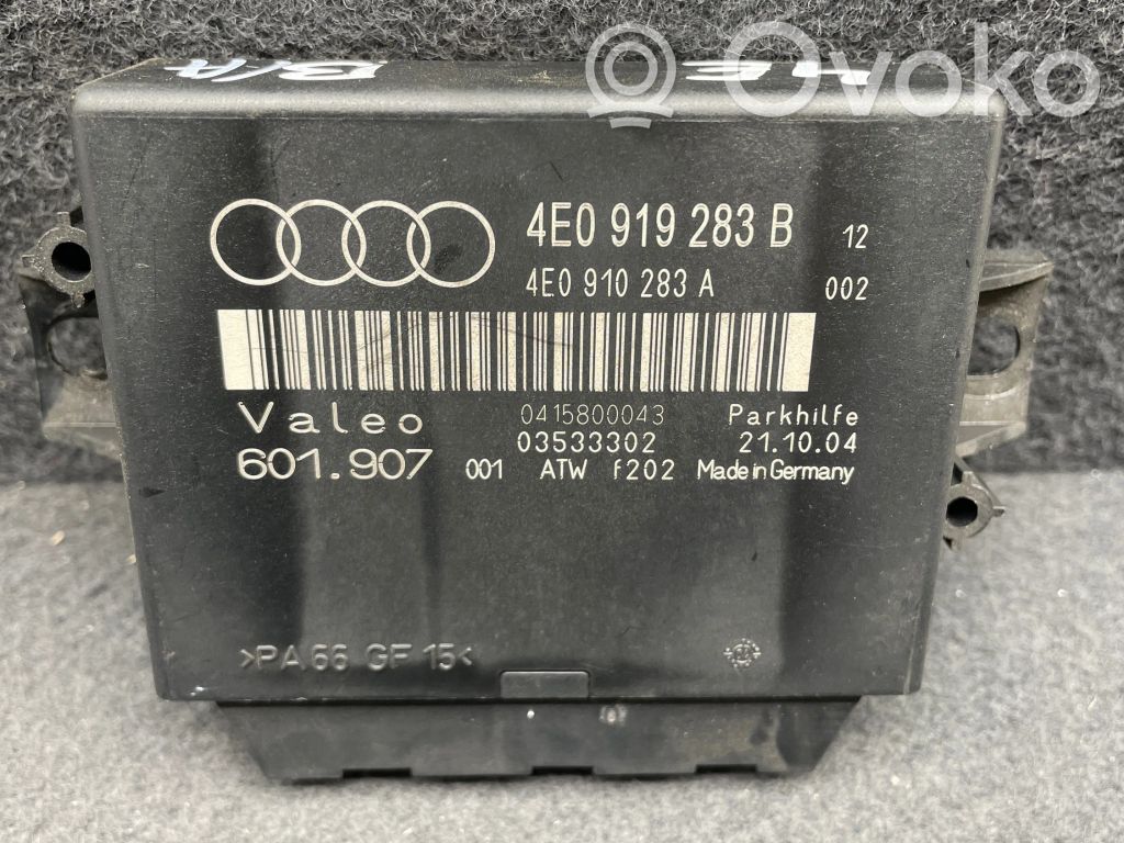 Audi A8 S8 D3 4E Parking PDC control unit/module 