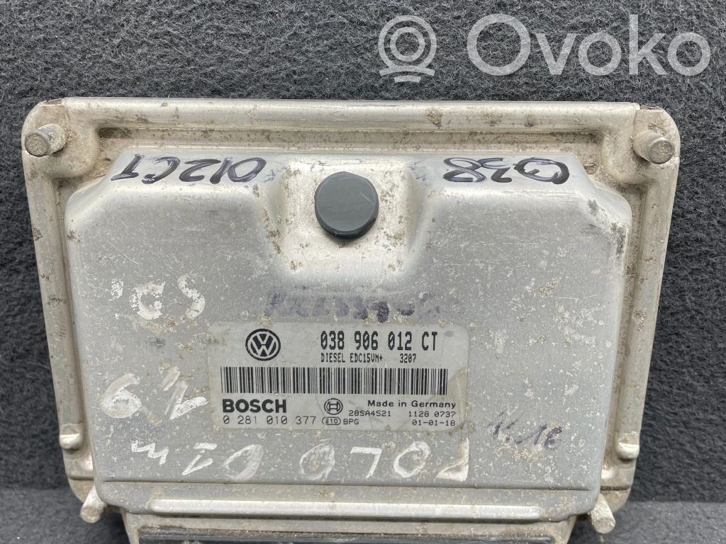 Volkswagen Polo III 6N 6N2 6NF Engine control unit/module 