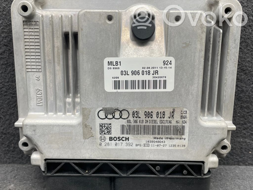 Audi A6 S6 C7 4G Engine control unit/module 