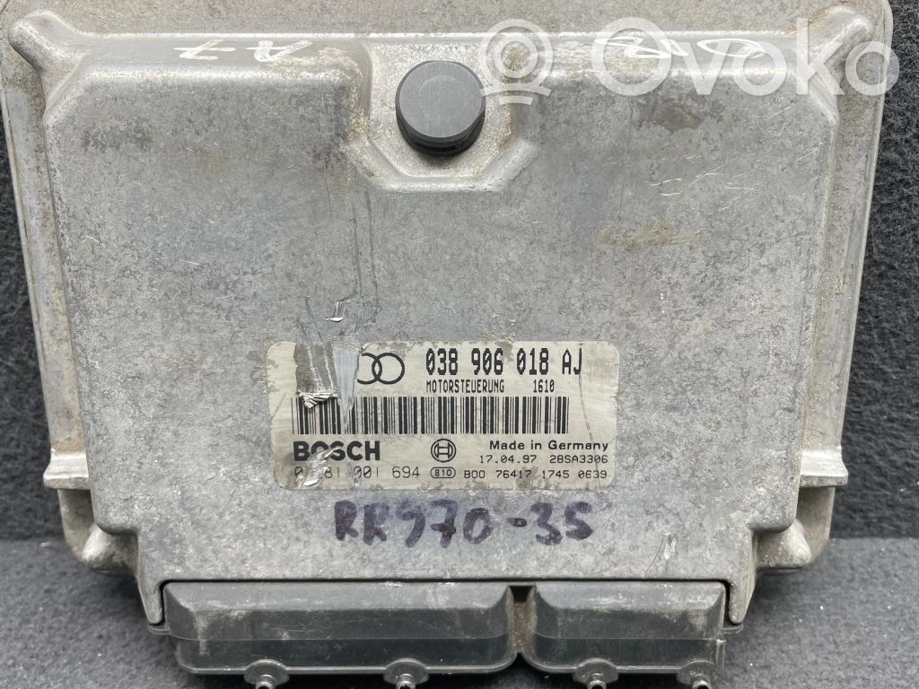 Audi A3 S3 8L Engine control unit/module 
