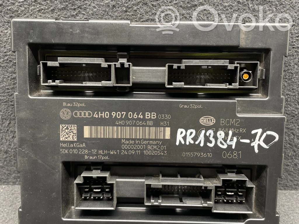 Audi A8 S8 D4 4H Module confort 