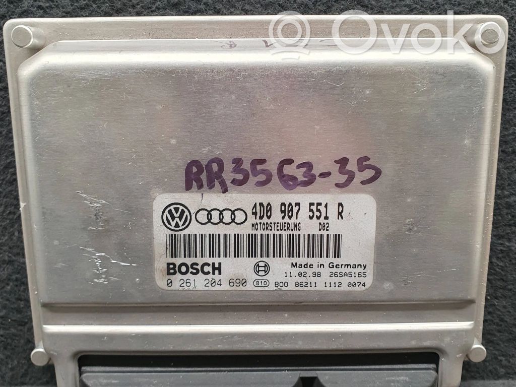 Audi A6 S6 C5 4B Sterownik / Moduł ECU 