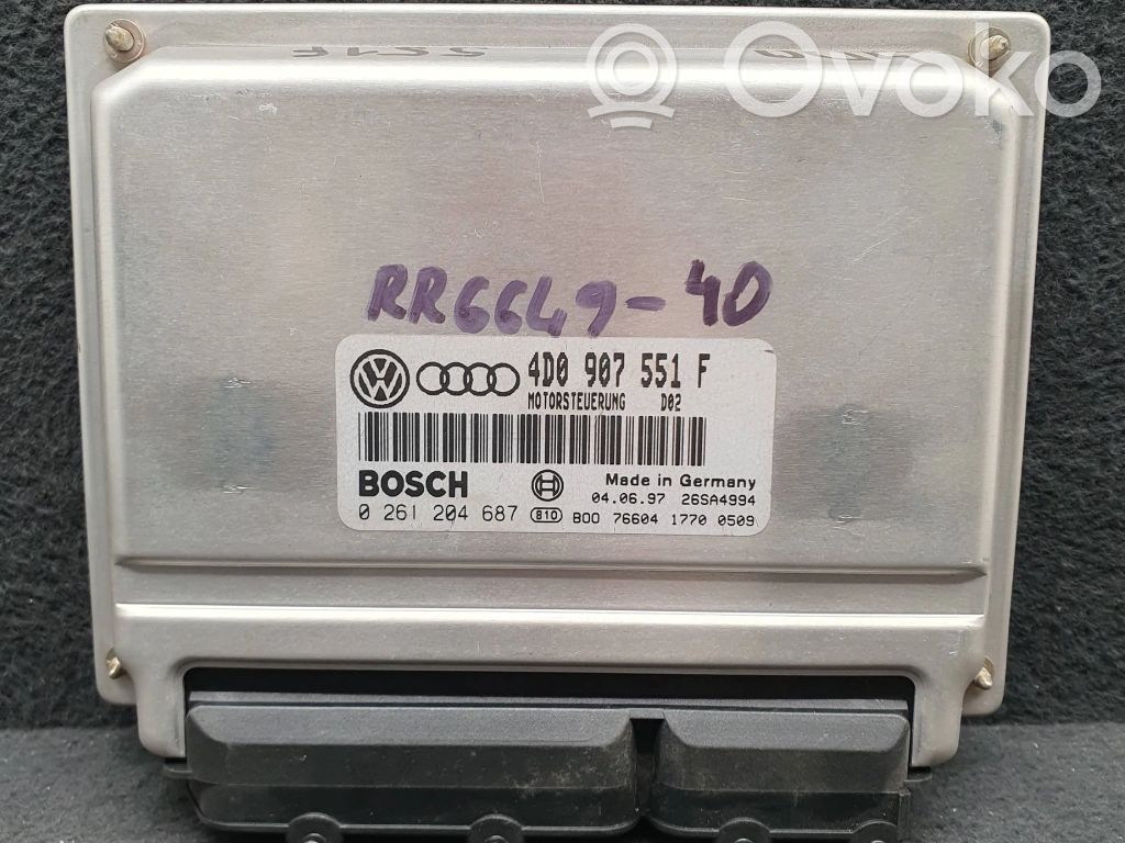 Audi A4 S4 B5 8D Engine control unit/module 