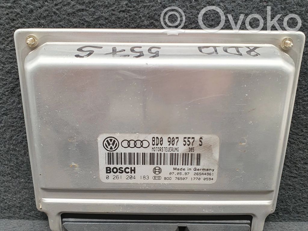 Engine control unit/module   8D0907557S,0261204183