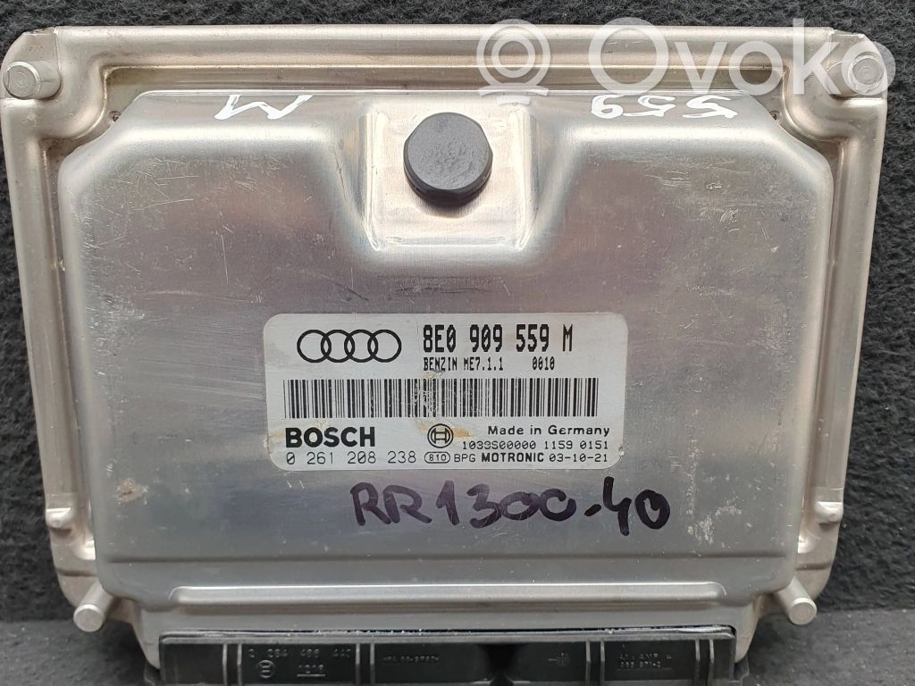 Audi A4 S4 B6 8E 8H Engine control unit/module 