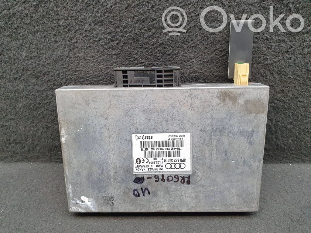 Audi A4 S4 B7 8E 8H Bluetooth control unit module 
