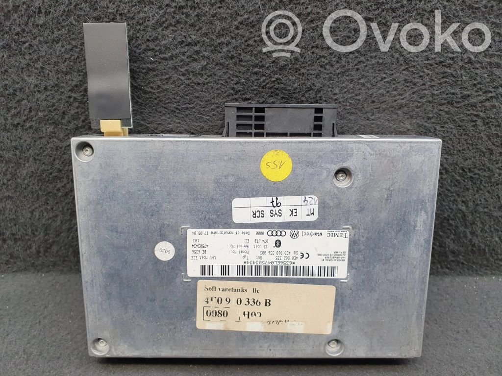Audi Q7 4L Unidad de control/módulo de bluetooth 