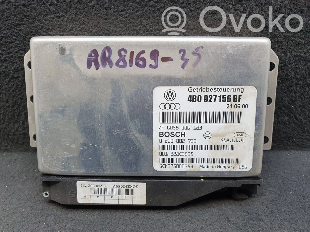 Audi A6 S6 C5 4B Gearbox control unit/module 