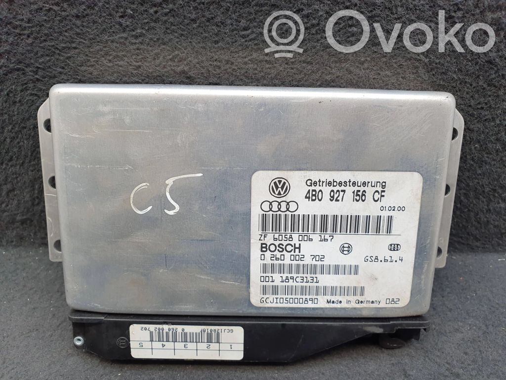 Audi A6 S6 C5 4B Gearbox control unit/module 