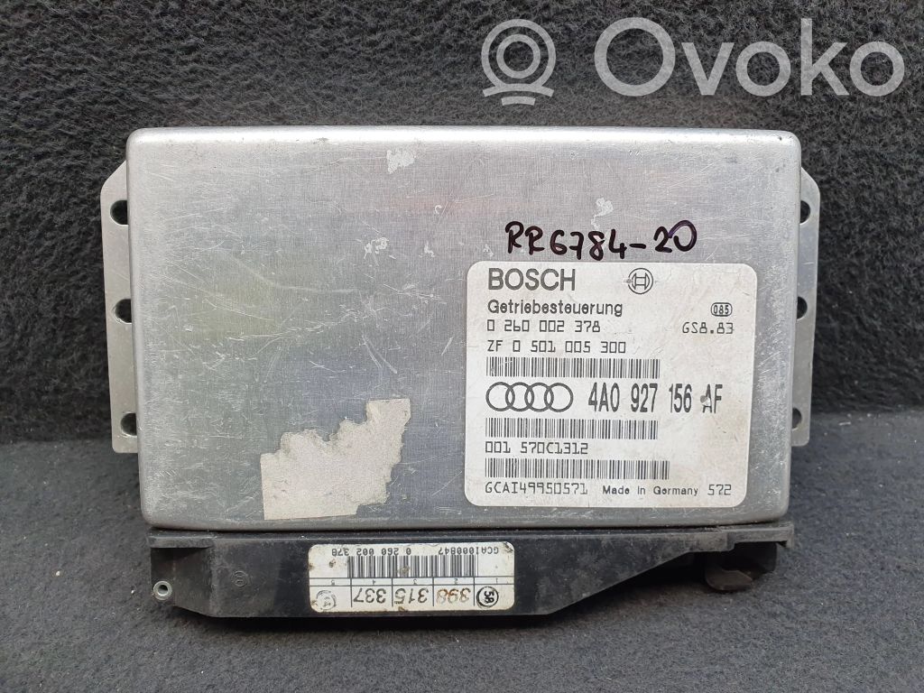 Audi A6 S6 C4 4A Gearbox control unit/module 