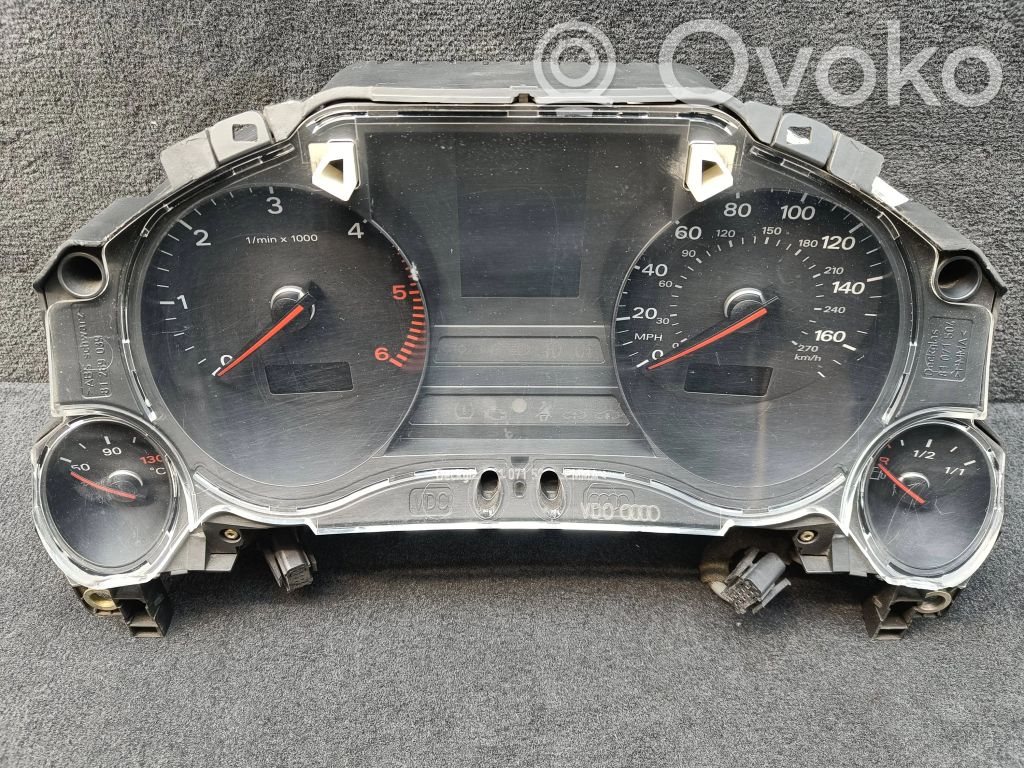 Audi A8 S8 D3 4E Speedometer (instrument cluster) 