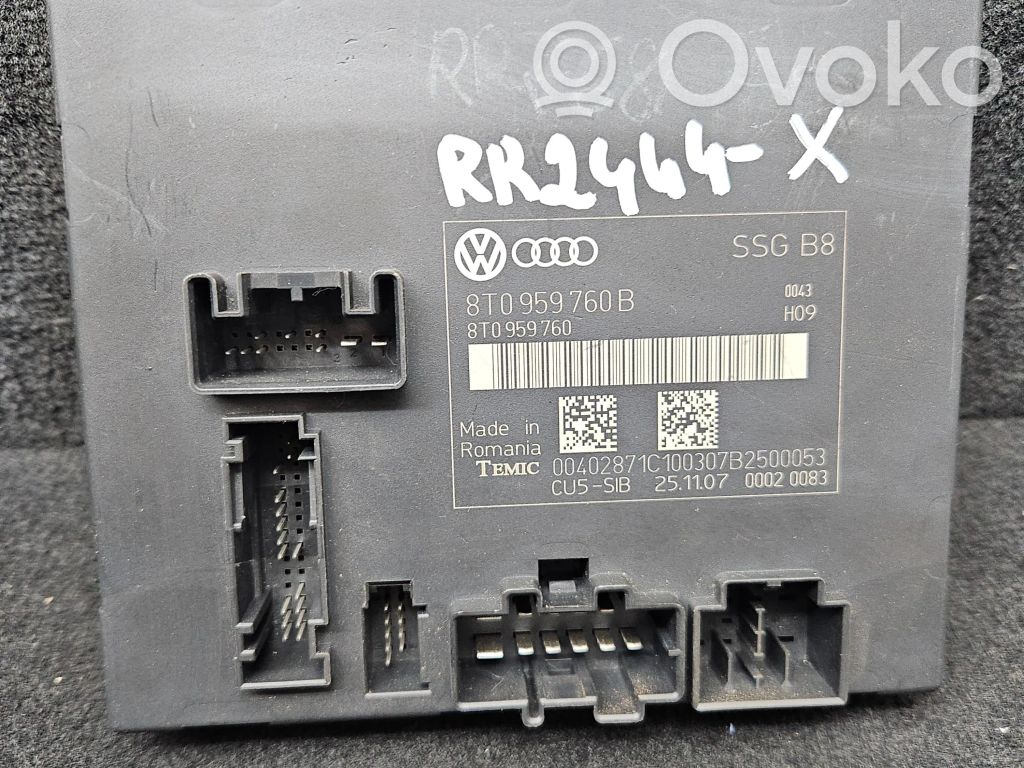 Audi A5 8T 8F Module de commande de siège 