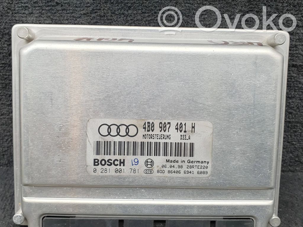 Audi A6 S6 C5 4B Engine control unit/module 