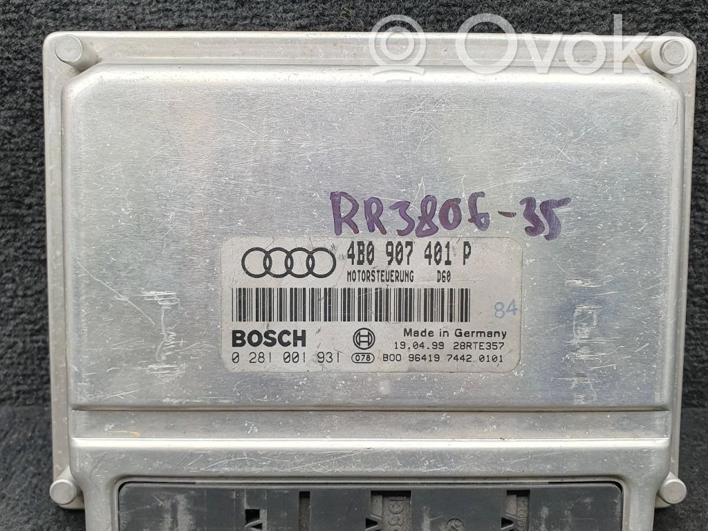 Audi A6 S6 C5 4B Engine control unit/module 