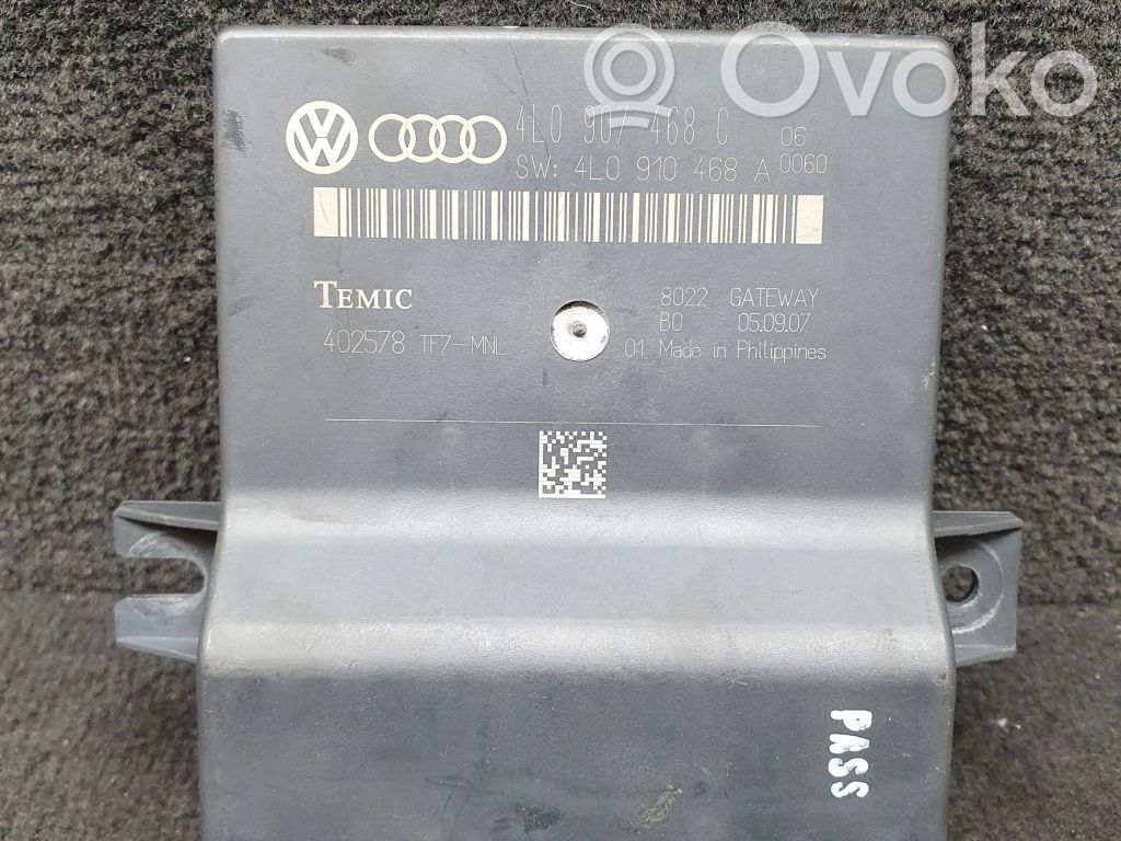 Audi Q7 4L Gateway control module 