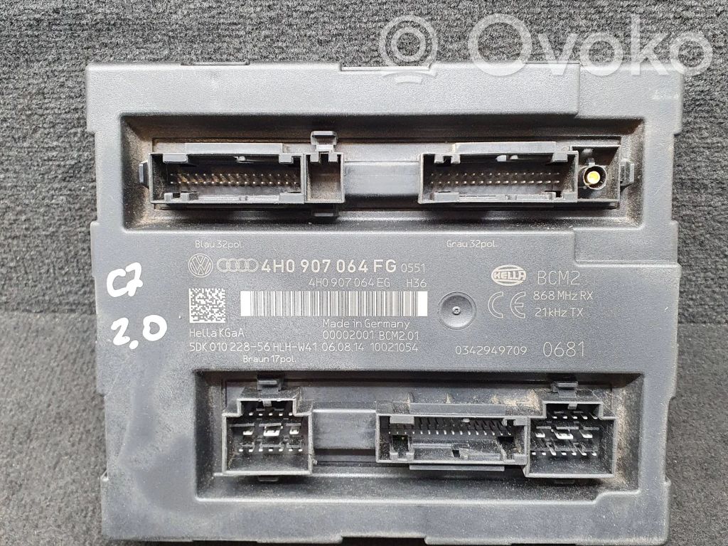 Audi A6 C7 Module confort 