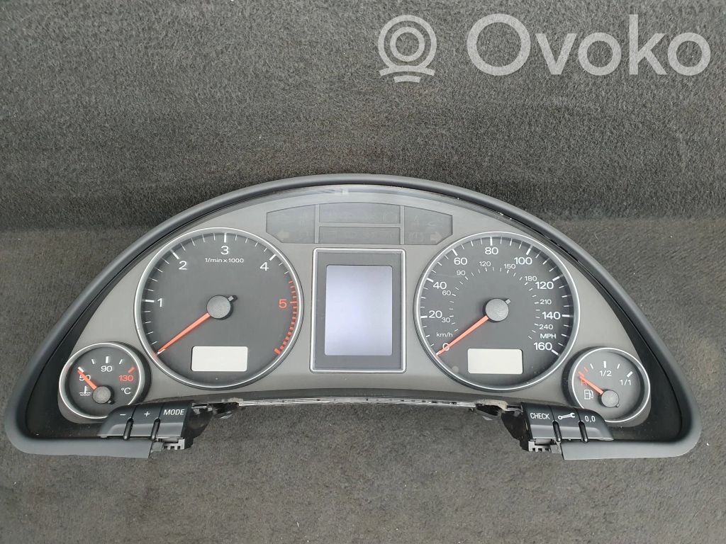 Audi A4 S4 B7 8E 8H Speedometer (instrument cluster) 